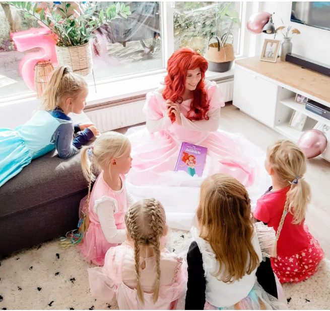 Prinsessen kinderfeestje Diamant