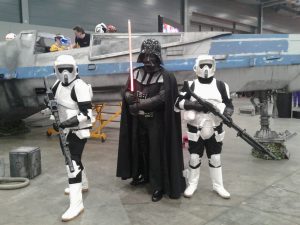 Darth Vader en Scout Troopers 1
